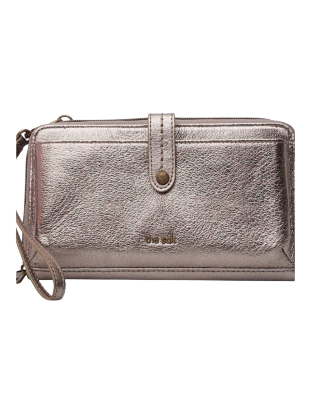 The Sak Iris 3 in 1 Metallic Wallet Wristler Crossbody Bag‎